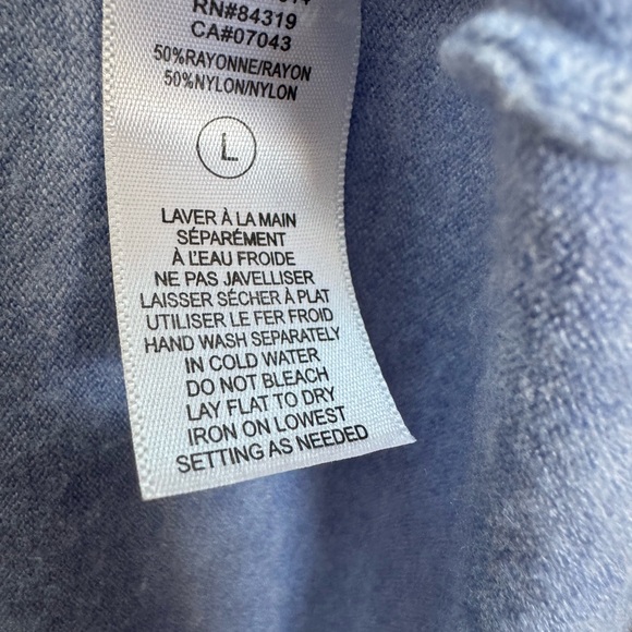 Cyrus Light Blue Knit Cardigan - Picture 5 of 5